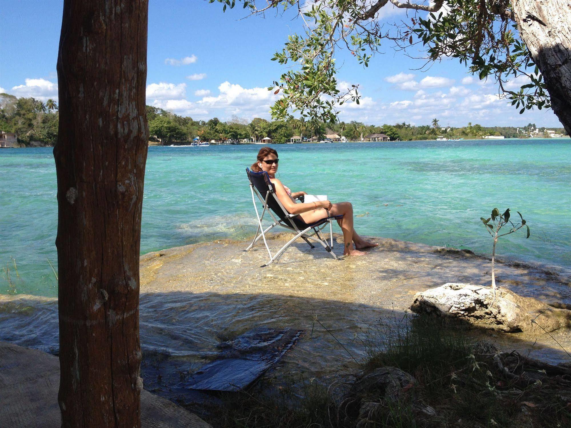 Casa Caracol Hotell Bacalar Exteriör bild